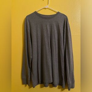 St. John's Bay Charcoal Long Sleeve Tee